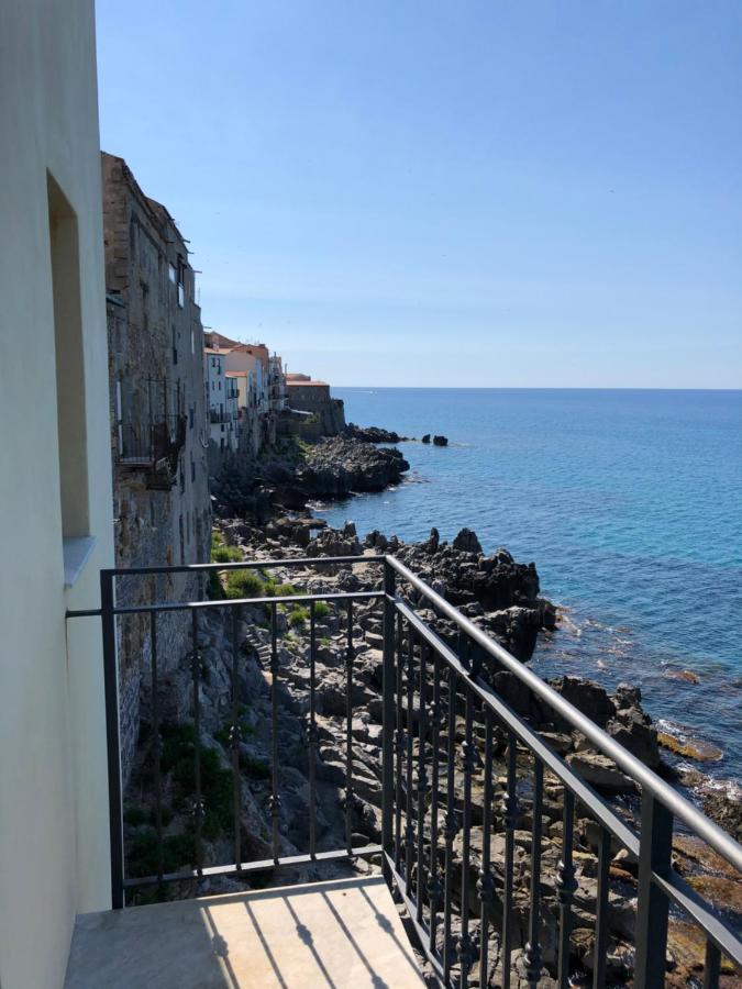La Casa Sulla Scogliera Lägenhet Cefalù Exteriör bild